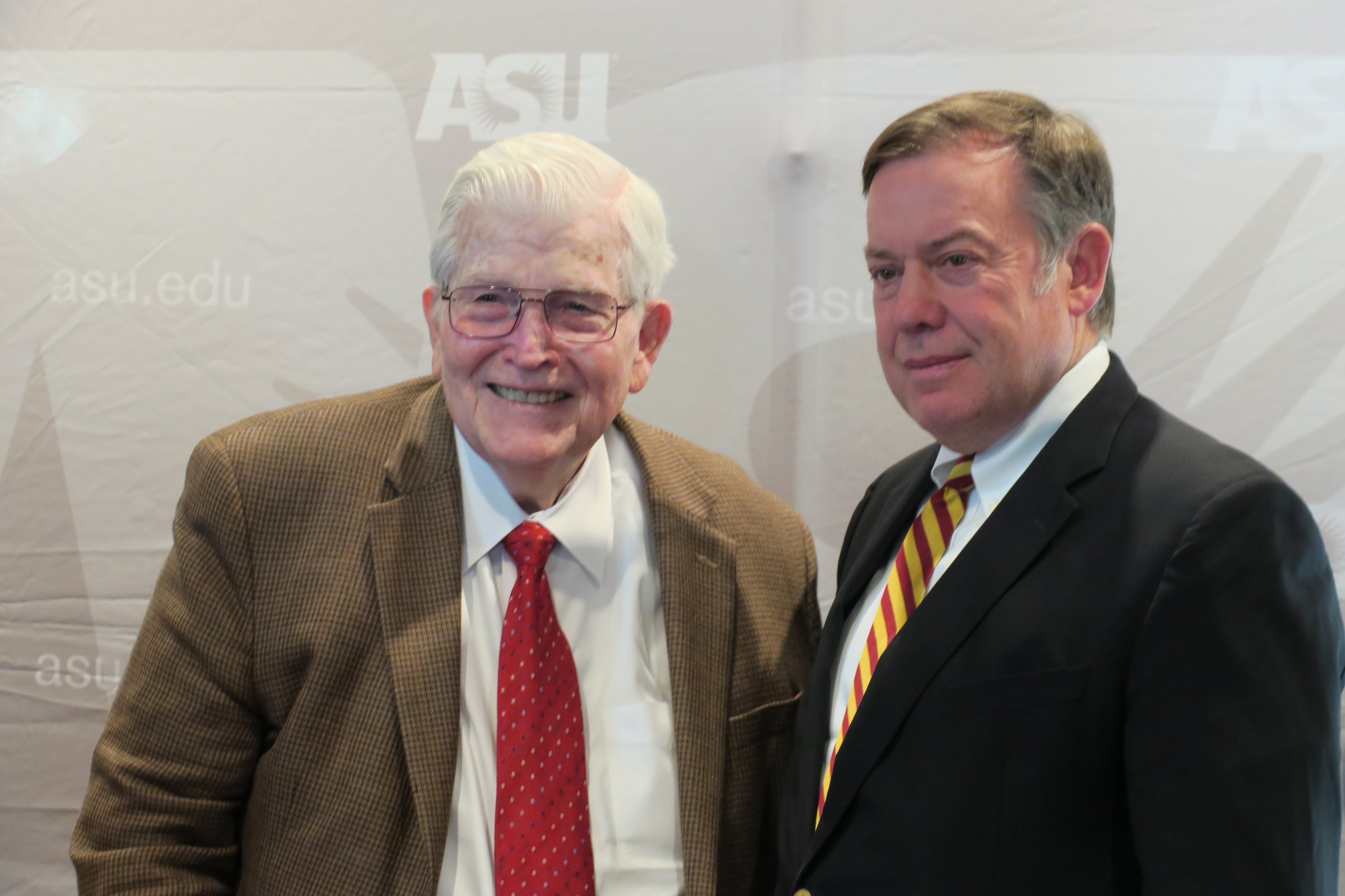 Ira Fulton and Michael Crow 