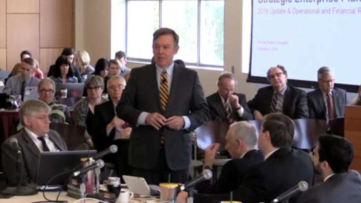 Michael Crow presentation to ABOR 