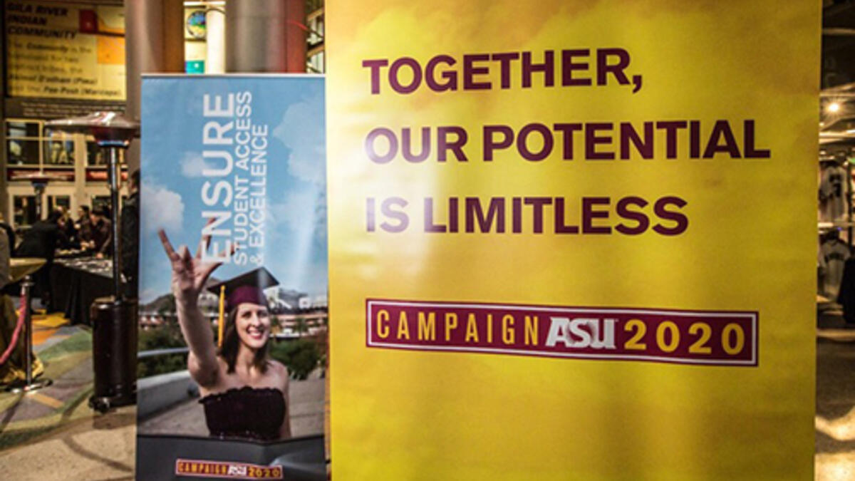 Campaign ASU 2020 pop-up banner